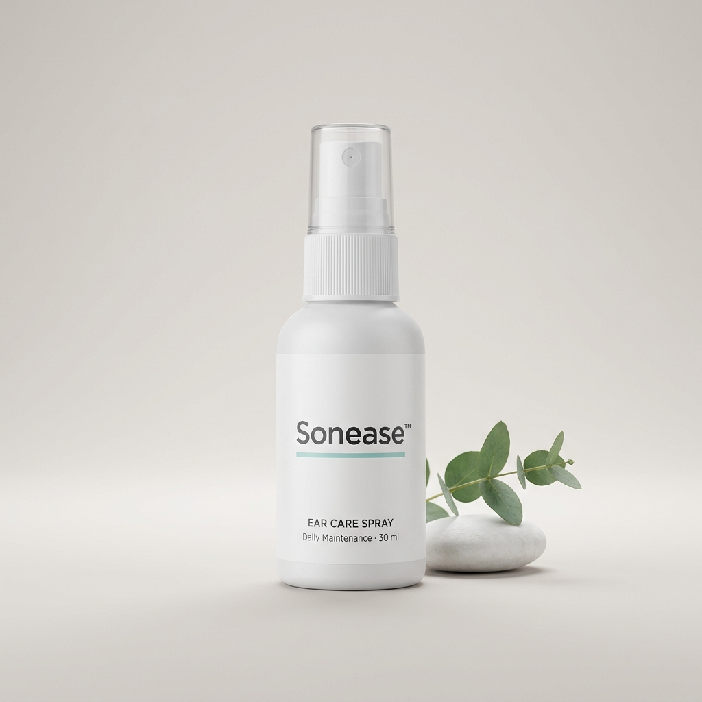 Sonease Ear Care Spray daily maintenance bottle