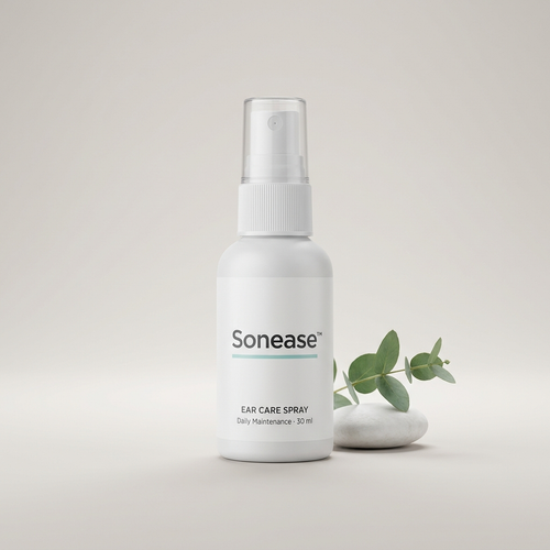 Sonease Ear Care Spray daily maintenance bottle