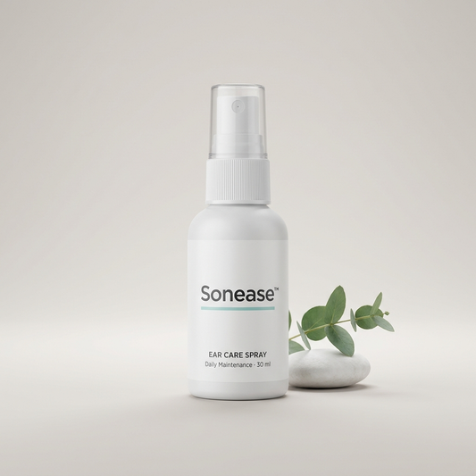 Sonease Ear Care Spray daily maintenance bottle